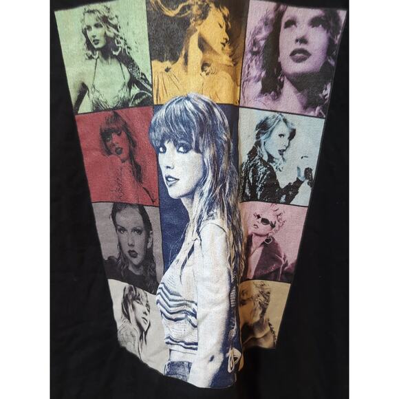 Taylor Swift Eras Tour Size XL Concert Black Gildan Tag NWT Unisex - Picture 2 of 8